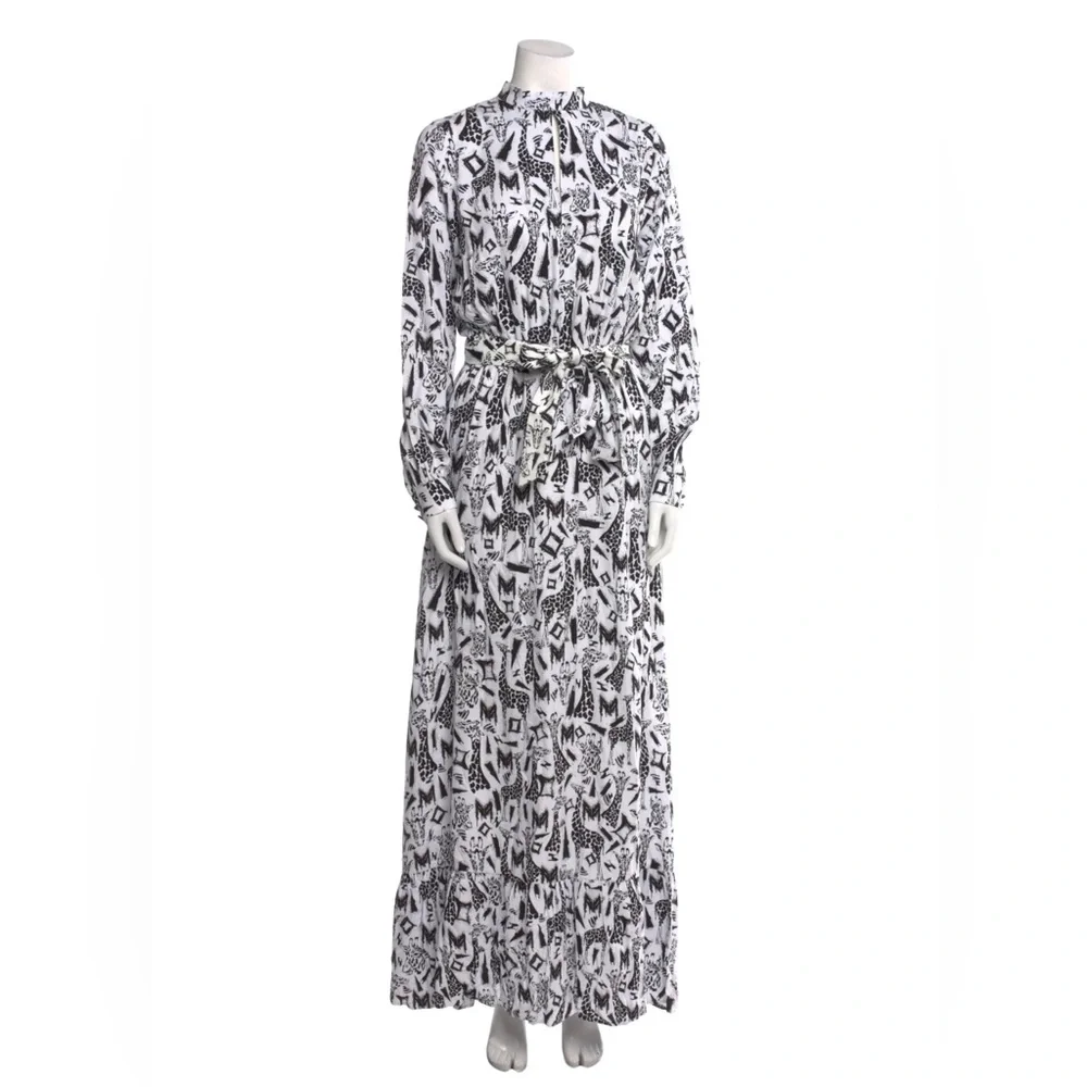 Giraffe Print Maxi Dress - Picture 1 of 5